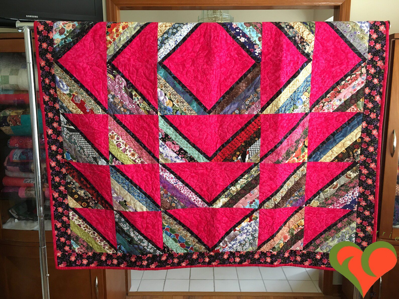 Handmade top Lap Quilt