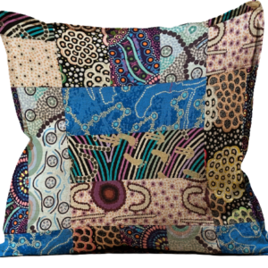 Aboriginal and Kaffe Fassett Fabrics. Blue Theme. One of a Kind.