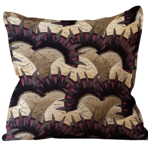 Designer Cotton Fabrics. Colorful Pillow Cover